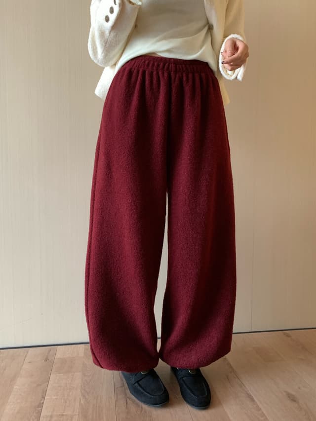 보 주님 겨울 분위기 센스 수건 바지 다용도 바지 수 있습니다. 조정 둘 착용 캐주얼 바지