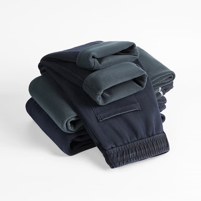 털이 있고 두꺼운 청바지 남성 가을 겨울 2025 새로운 아메리칸 조수 브랜드 레트로 루즈핏 스트레이트 캐주얼 롱 바지